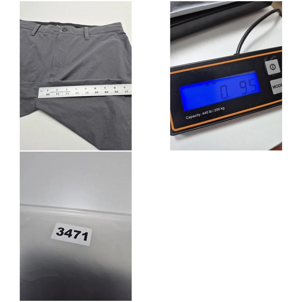Proof Nomad Shorts Mens 32 Gray Chino 9